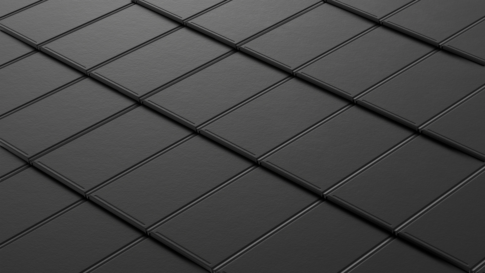 iPanel I4 – Matt Black iPanel I4 Dachpaneele in der schwarzen Farbe Matt Black